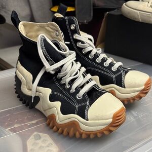 Converse black gum honey